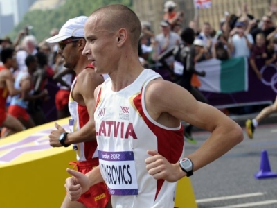 Жолнерович установил новый рекорд Латвии в марафоне