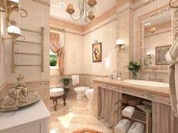 Читать новость Итальянский дизайн интерьера зала и ванной комнаты